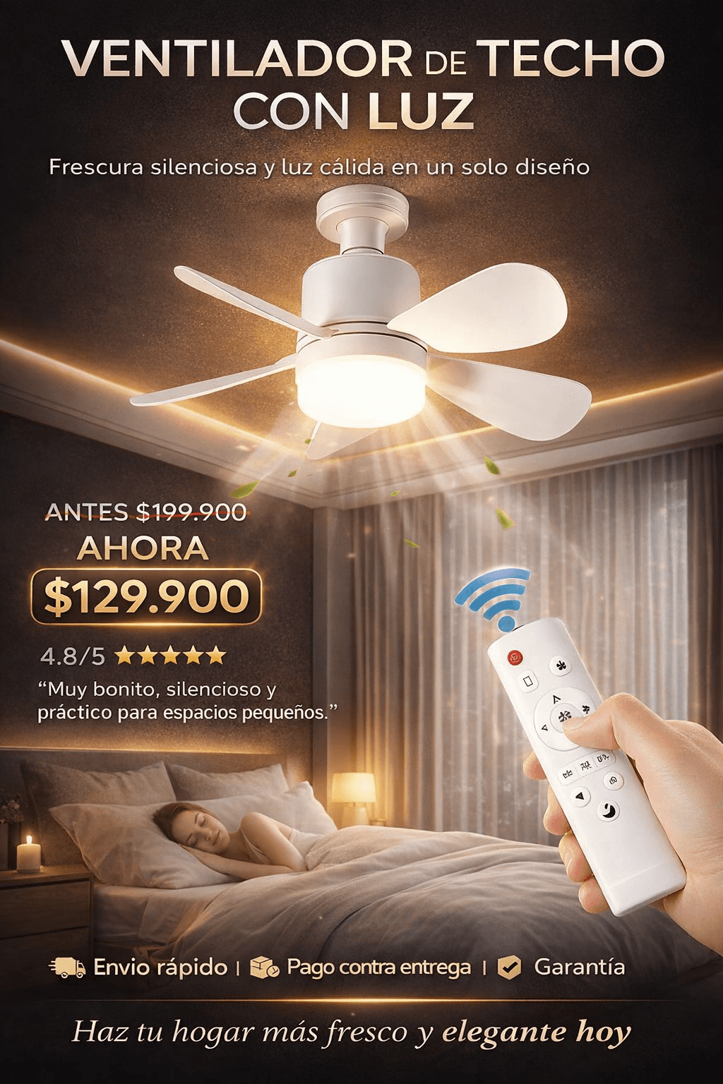 VentiLux La Solución 2 en 1 para tu Hogar Importado 🇺🇸