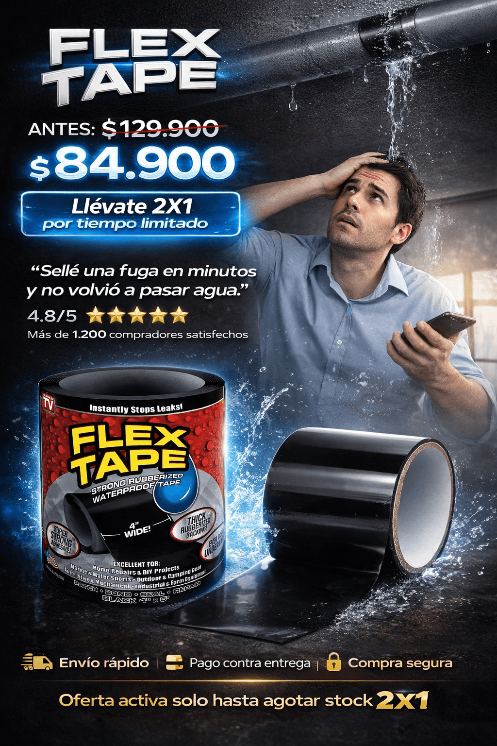 Flex Tape Cinta Importada 🇺🇸