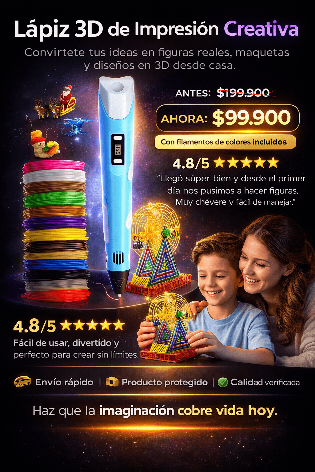 AeroDraw 3D: Convierte tus ideas en creaciones reales