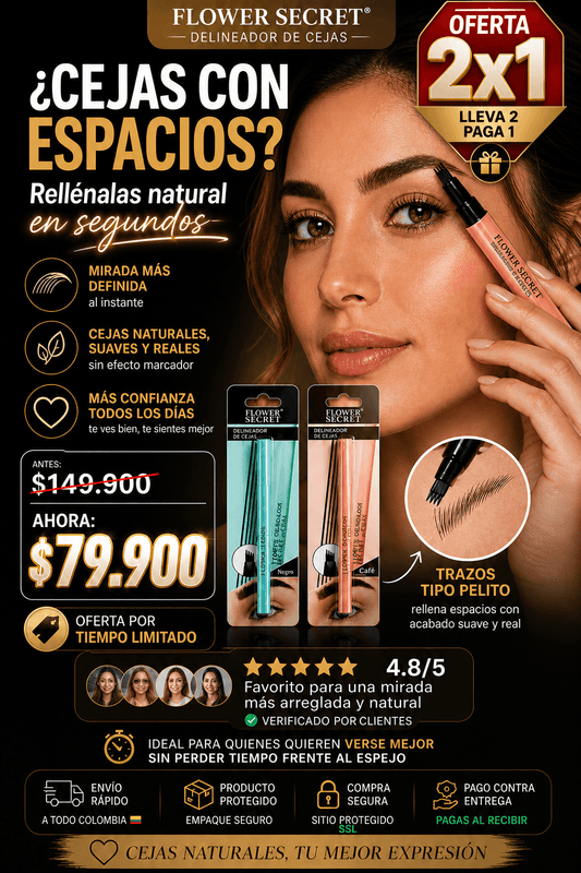 LAPIZ DE CEJA EFECTO MICROBLANDING 2x1