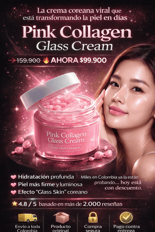 Pink Collagen Glass Cream