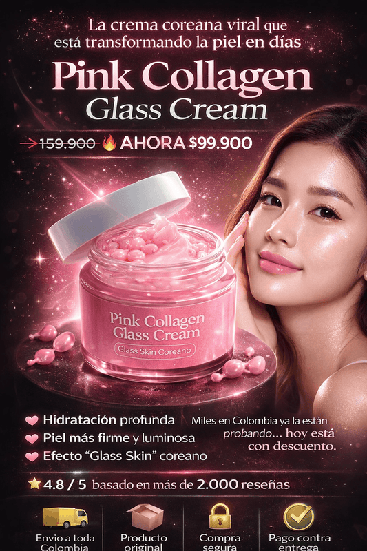 Pink Collagen Glass Cream
