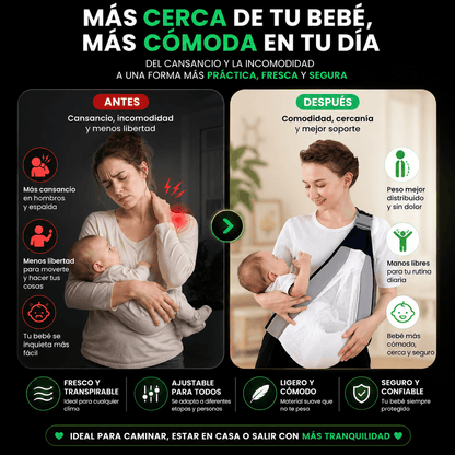 Cargador bebes Soporte Fular