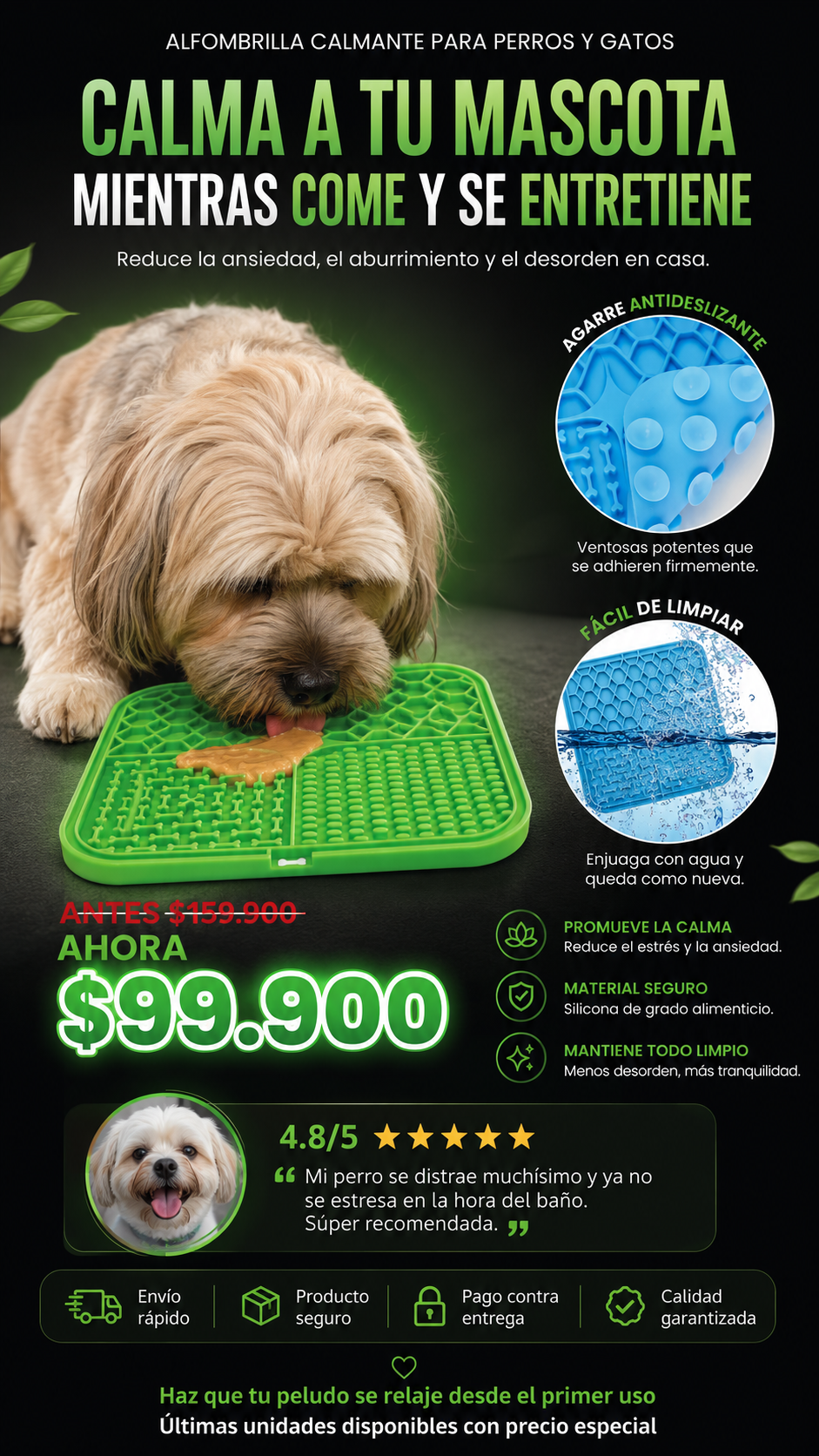 Alfombrilla Para Lamer Para Perros