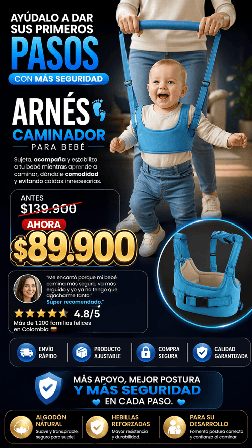 SafeSteps - Arnes Para bebes