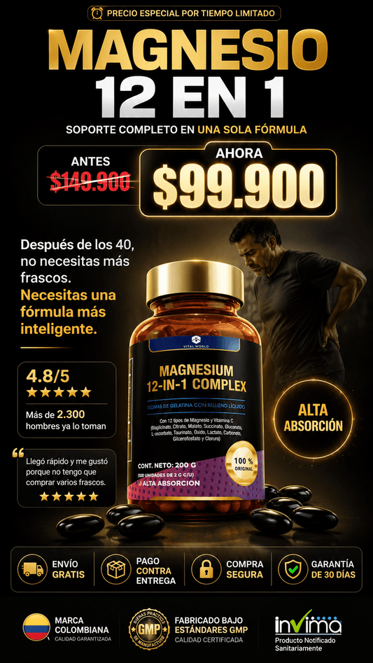 Complejo de Magnesio 12 en 1