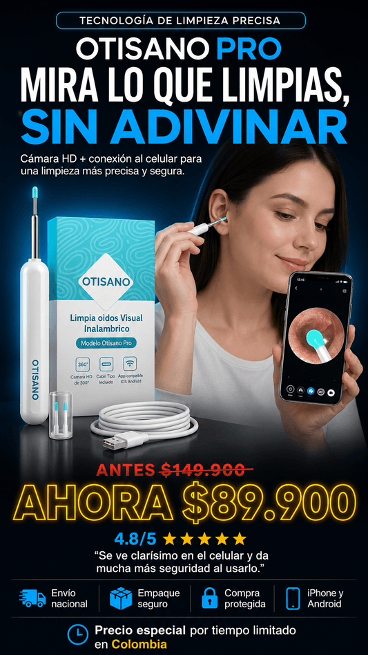 Limpia oídos Otisano 🔥