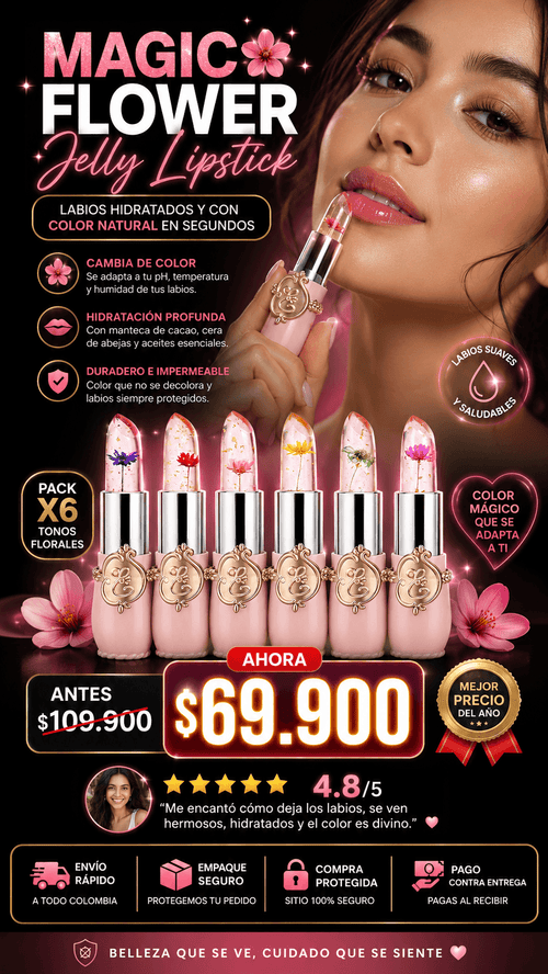 Labial Flor
