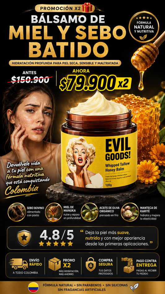 EVIL GOODS Whipped Tallow 2x1
