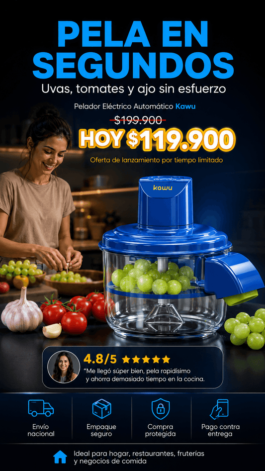 Pelador de Ajos y Frutas