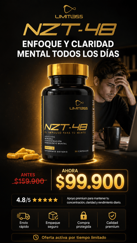 LIMITLESS NZT 48 MEMORIA Y ENFOQUE