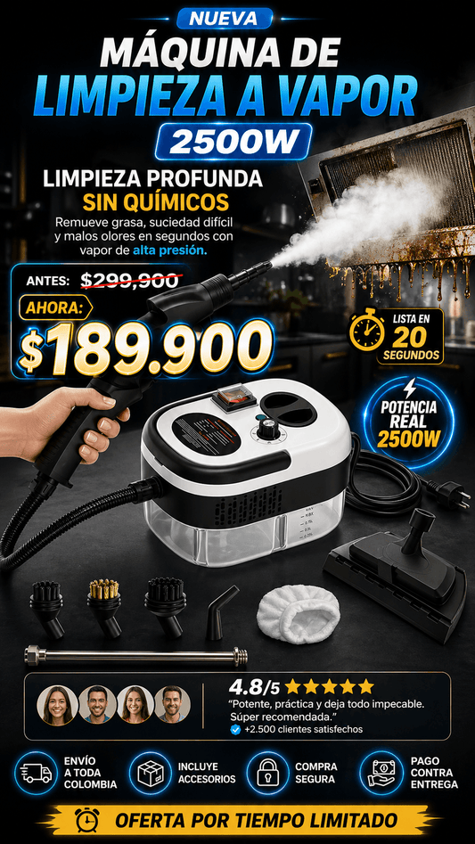 Limpiador vapor