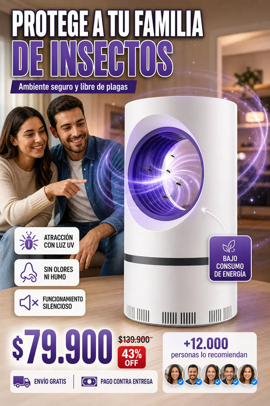 Lampara Mata Insectos