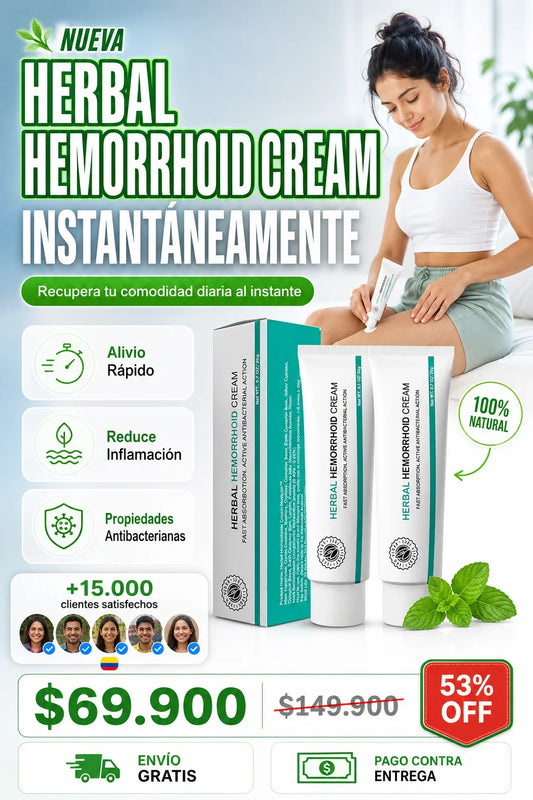 NUEVA HERBAL HEMORRHOID CREAM