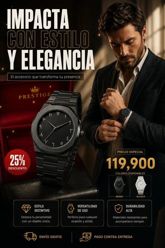 BLACK PHANTOM™ — El reloj que impone respeto sin decir una palabra