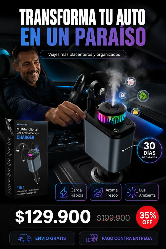 Modulador Cargador Aromatizante Carro Tc